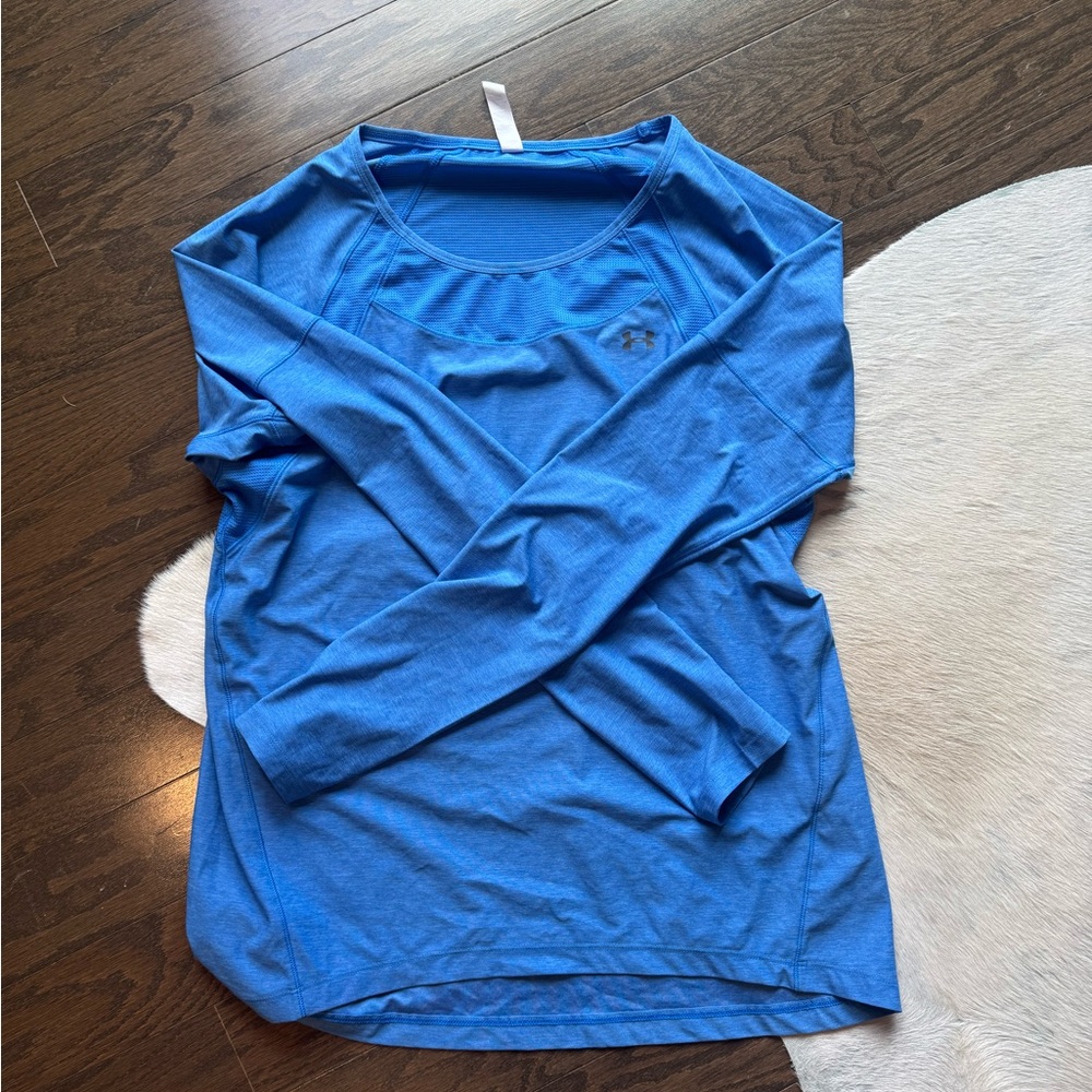 Under Armour Blue Relaxed Long Sleeve Top